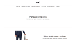 Desktop Screenshot of parejadeviajeros.com